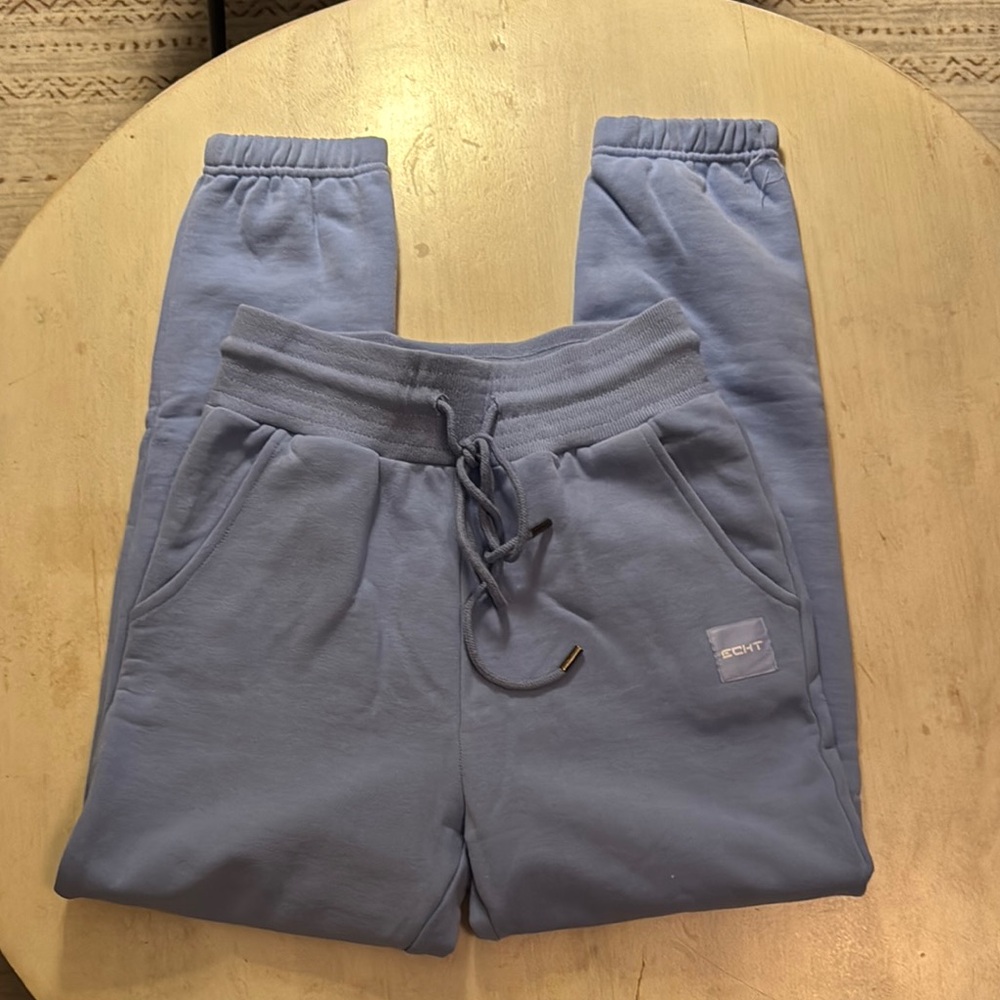 ECHT Blue Joggers with Elastic Waist and Sporty Style